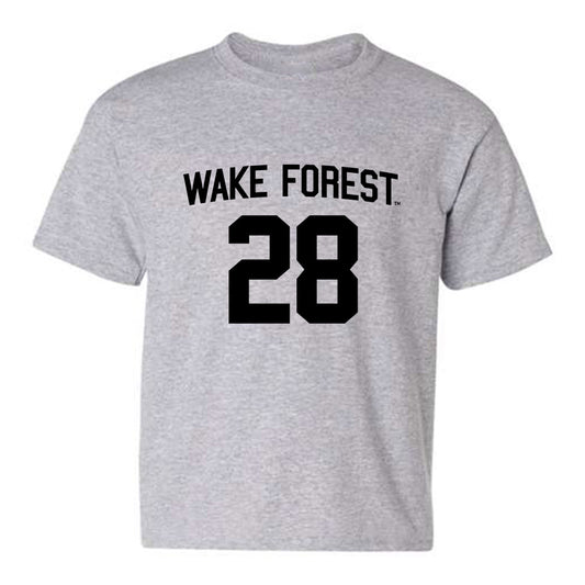 Wake Forest - NCAA Football : Jacob Cosby-Mosley - Youth T-Shirt