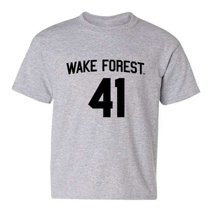 Wake Forest - NCAA Football : Mason Andrade - Generic Shersey Youth T-Shirt-0