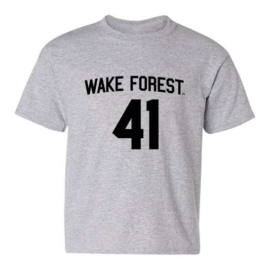 Wake Forest - NCAA Football : Mason Andrade - Generic Shersey Youth T-Shirt-0