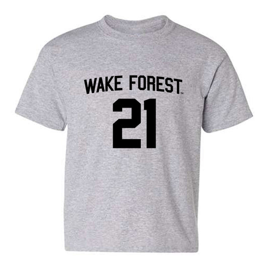 Wake Forest - NCAA Women's Field Hockey : Mia Montag - Generic Shersey Youth T-Shirt-0