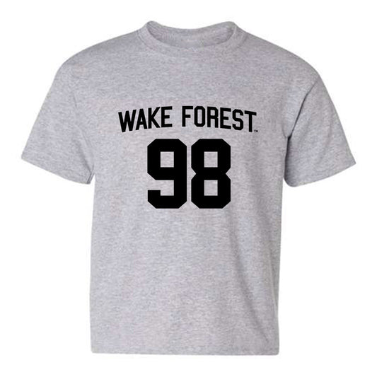 Wake Forest - NCAA Football : Wyatt Crespi - Youth T-Shirt