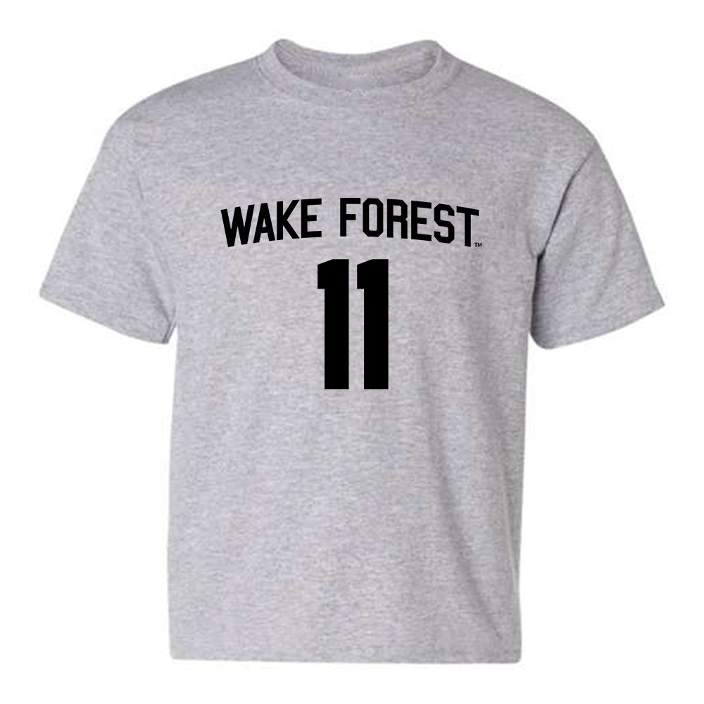 Wake Forest - NCAA Men's Basketball : Marqus Marion - Generic Shersey Youth T-Shirt