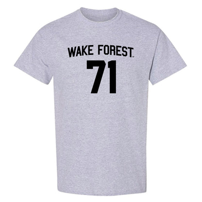 Wake Forest - NCAA Football : Keagen Trost - T-Shirt