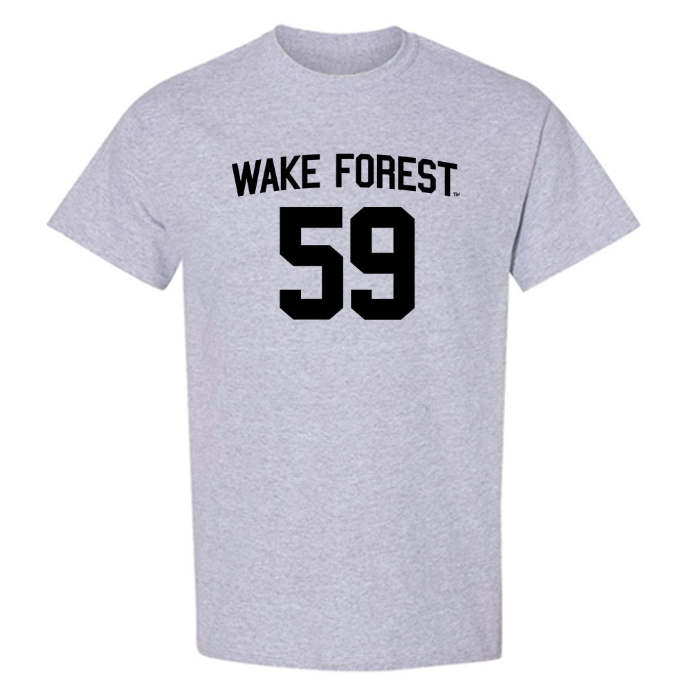 Wake Forest - NCAA Football : Brandon Hoyle - Generic Shersey T-Shirt-0