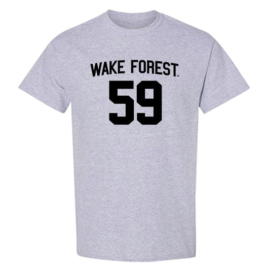 Wake Forest - NCAA Football : Brandon Hoyle - Generic Shersey T-Shirt-0