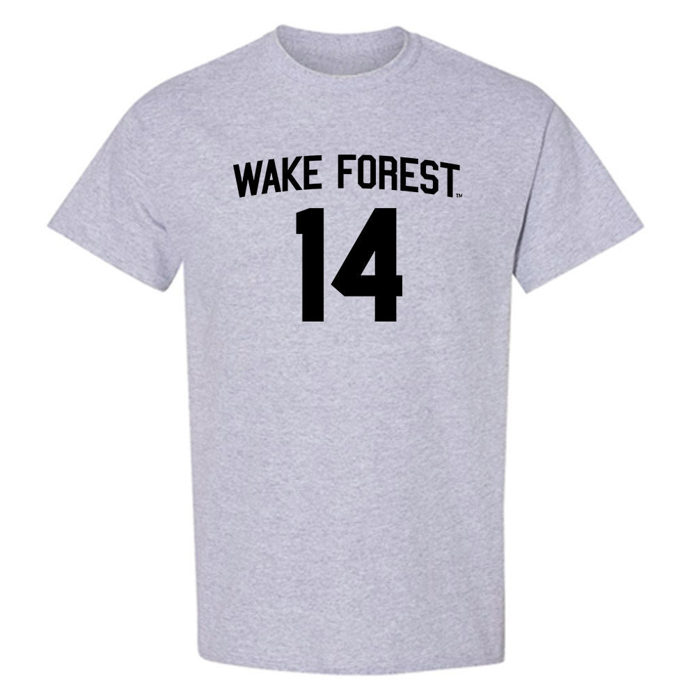 Wake Forest - NCAA Football : Chevalier Brenson - Generic Shersey T-Shirt-0