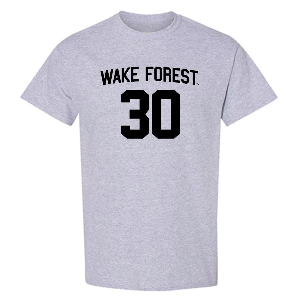 Wake Forest - NCAA Baseball : Duncan Marsten - Generic Shersey T-Shirt-0