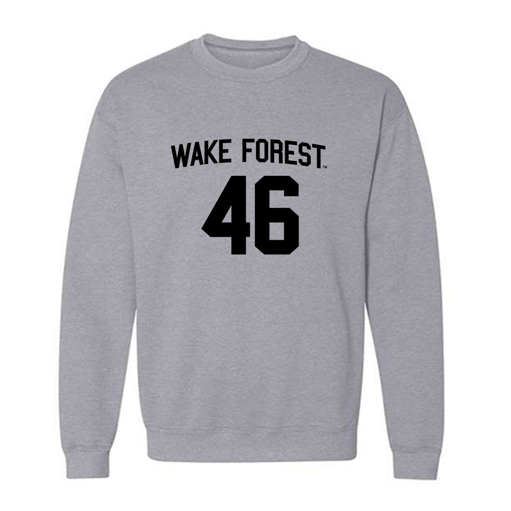 Wake Forest - NCAA Baseball : Griffin Green - Generic Shersey Crewneck Sweatshirt-0