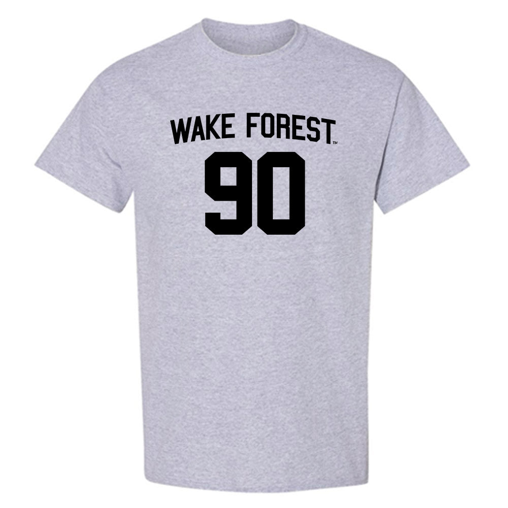 Wake Forest - NCAA Football : Connor Calvert - Generic Shersey T-Shirt-0