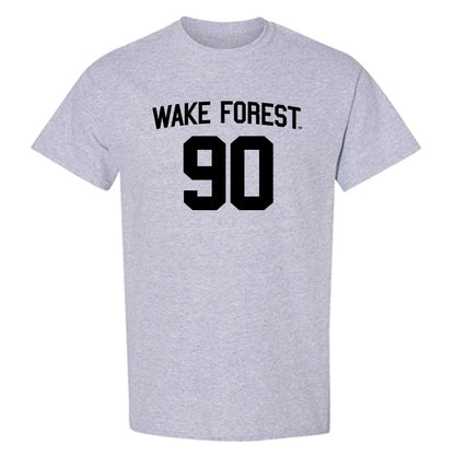 Wake Forest - NCAA Football : Connor Calvert - Generic Shersey T-Shirt-0