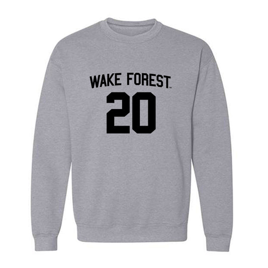 Wake Forest - NCAA Football : Lardarius Webb Jr - Generic Shersey Crewneck Sweatshirt-0