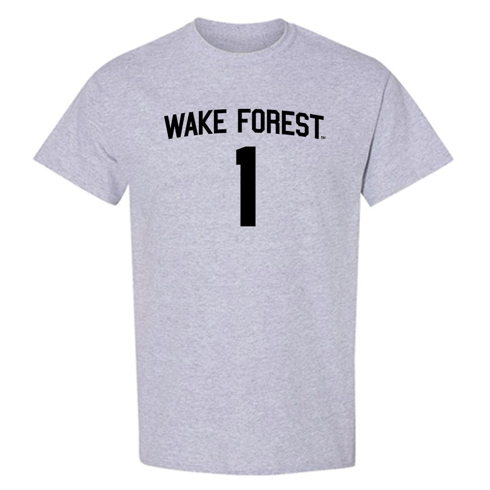 Wake Forest - NCAA Men's Basketball : Davin Cosby Jr - Generic Shersey T-Shirt