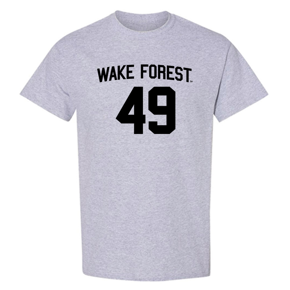 Wake Forest - NCAA Football : Eli Gilmour - Generic Shersey T-Shirt-0