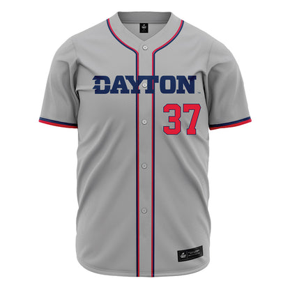 Dayton - NCAA Baseball : Luke Matta - Grey Jersey