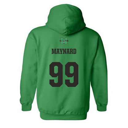 Marshall - NCAA Softball : Mackenzie Maynard - Generic Shersey Hooded Sweatshirt-1