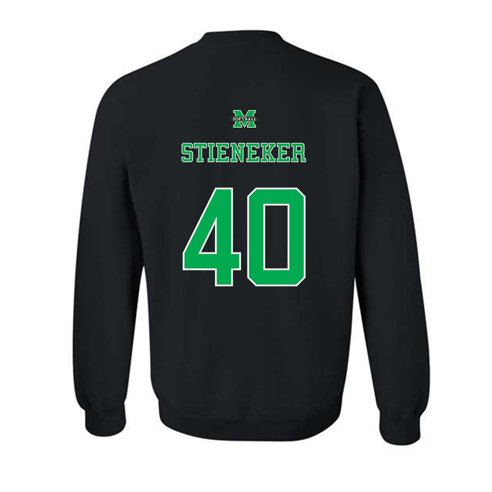 Marshall - NCAA Softball : Addison Stieneker - Sports Shersey Crewneck Sweatshirt-1