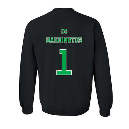 Marshall - NCAA Softball : Destiny Washington - Crewneck Sweatshirt Sports Shersey