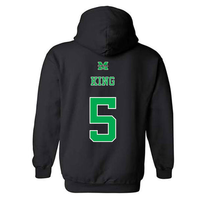 Marshall - NCAA Softball : Jules King - Sports Shersey Hooded Sweatshirt