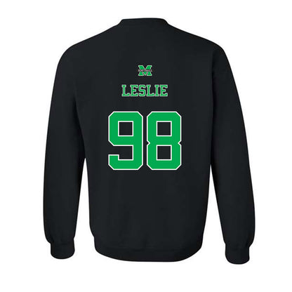 Marshall - NCAA Softball : Diamond Leslie - Sports Shersey Crewneck Sweatshirt-1
