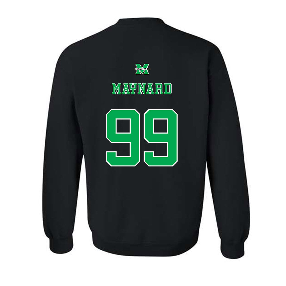 Marshall - NCAA Softball : Mackenzie Maynard - Sports Shersey Crewneck Sweatshirt-1