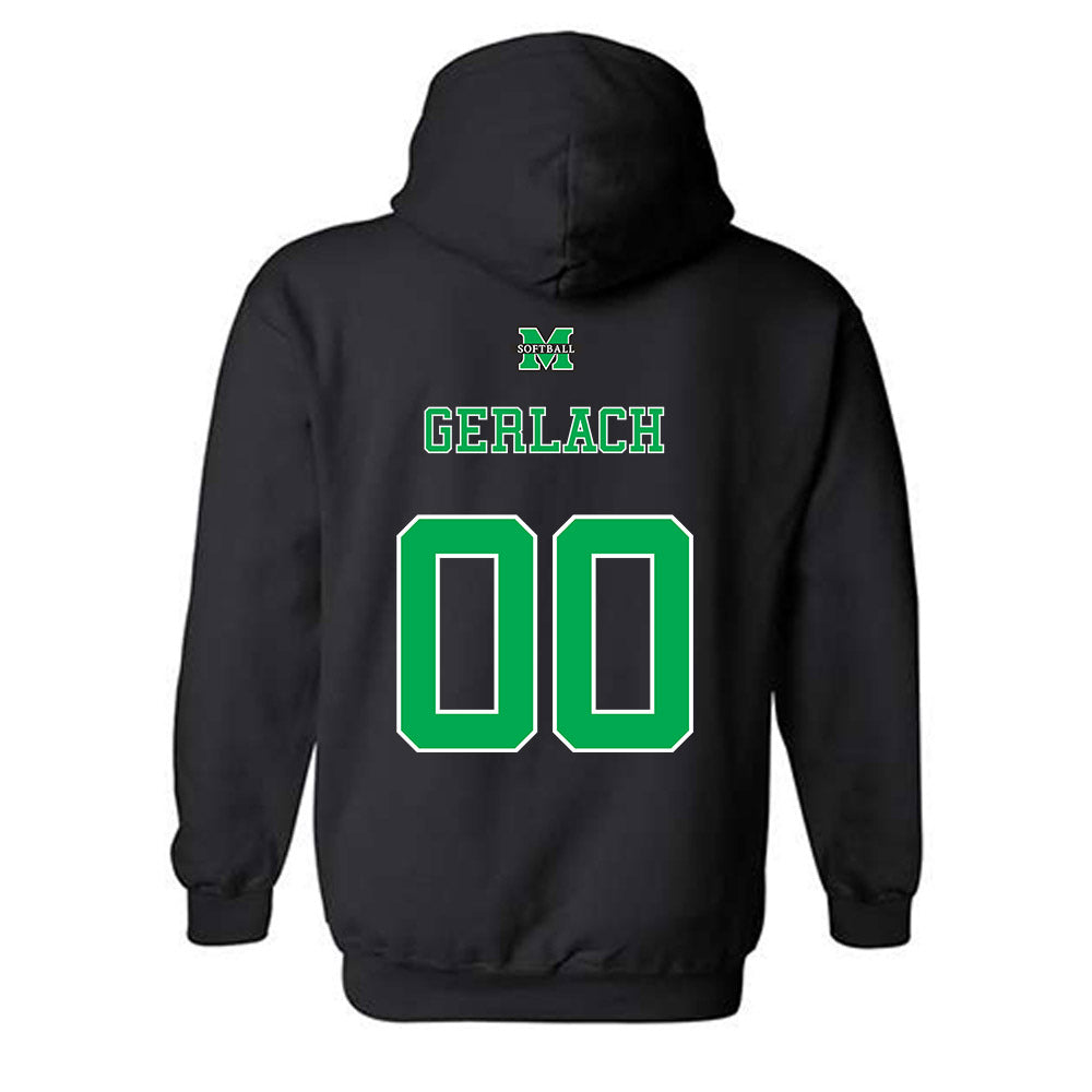 Marshall - NCAA Softball : Bella Gerlach - Hooded Sweatshirt Sports Shersey