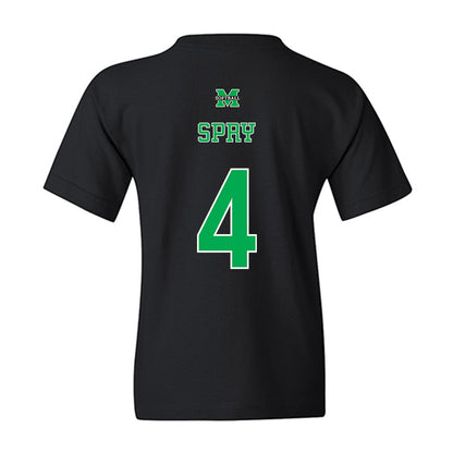 Marshall - NCAA Softball : Kate Spry - Sports Shersey Youth T-Shirt-1