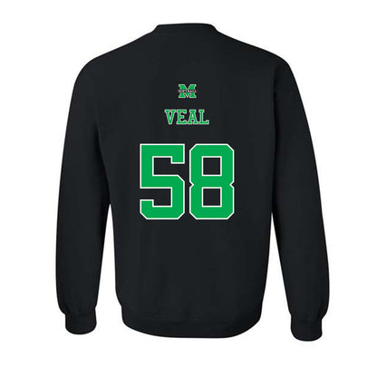 Marshall - NCAA Softball : Maddie Veal - Sports Shersey Crewneck Sweatshirt-1