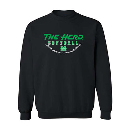 Marshall - NCAA Softball : Maddie Veal - Sports Shersey Crewneck Sweatshirt-0