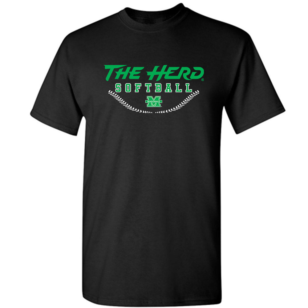 Marshall - NCAA Softball : Maddie Veal - Sports Shersey T-Shirt-0