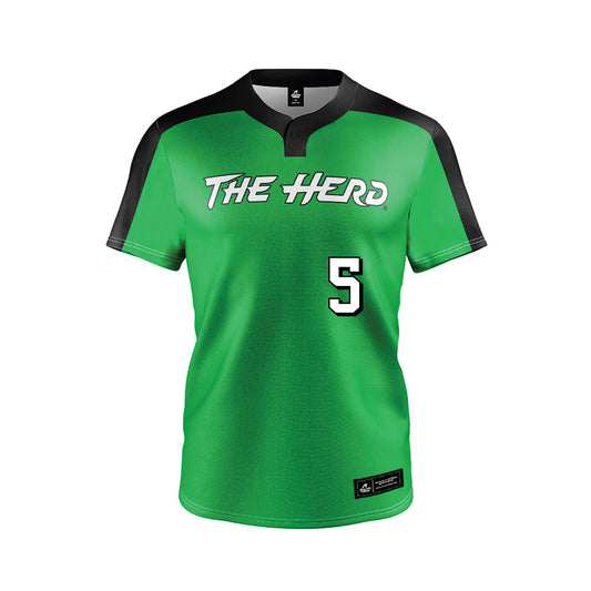 Marshall - NCAA Softball : Jules King - Green Jersey