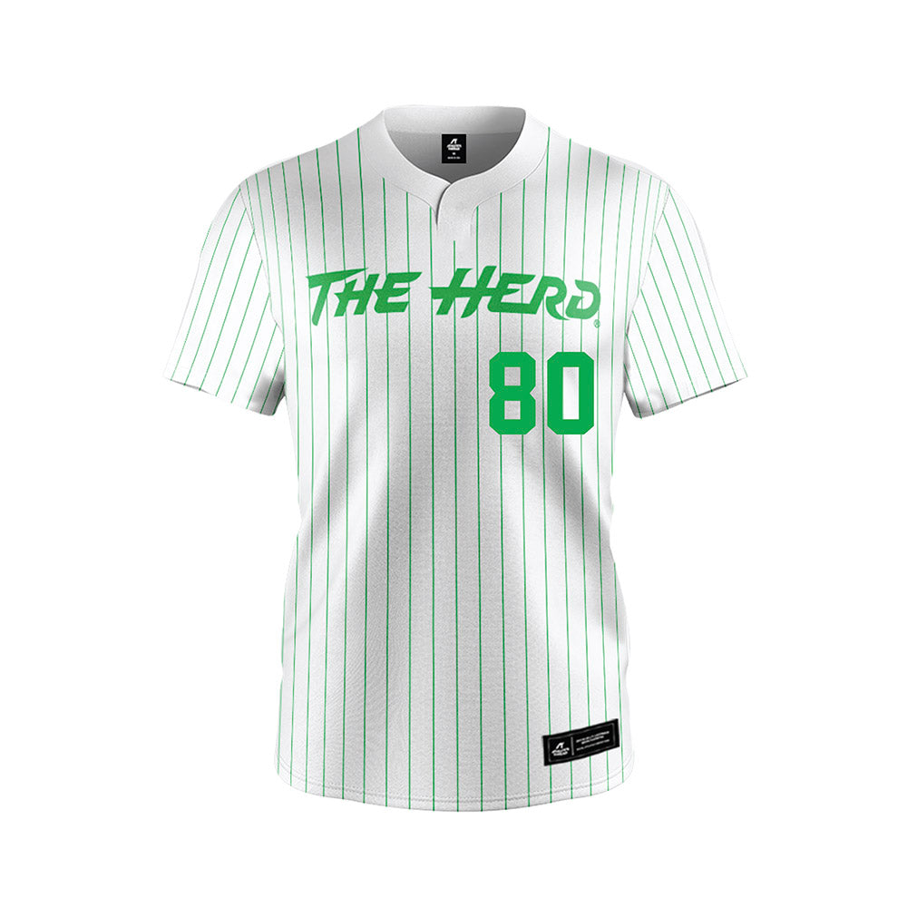 Marshall - NCAA Softball : Haleigh Adkins - White Jersey-0