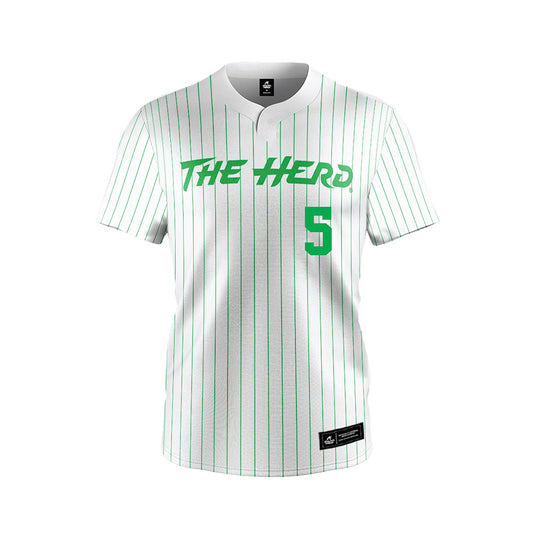 Marshall - NCAA Softball : Jules King - White Jersey