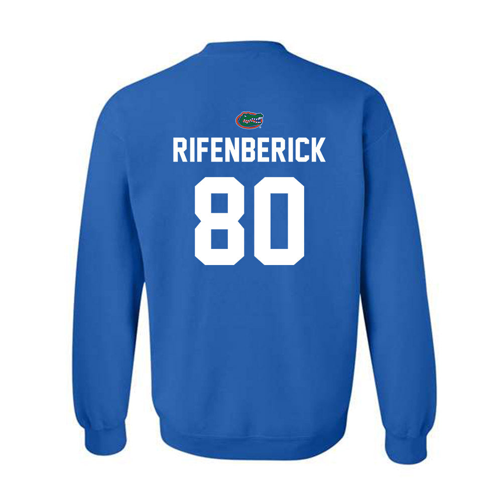 Florida - NCAA Football : Cary Rifenberick - Replica Shersey Crewneck Sweatshirt-1