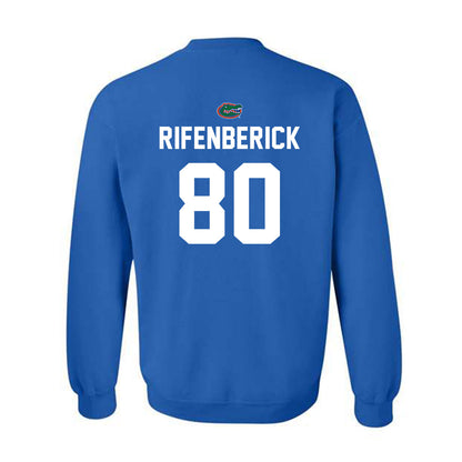 Florida - NCAA Football : Cary Rifenberick - Replica Shersey Crewneck Sweatshirt-1