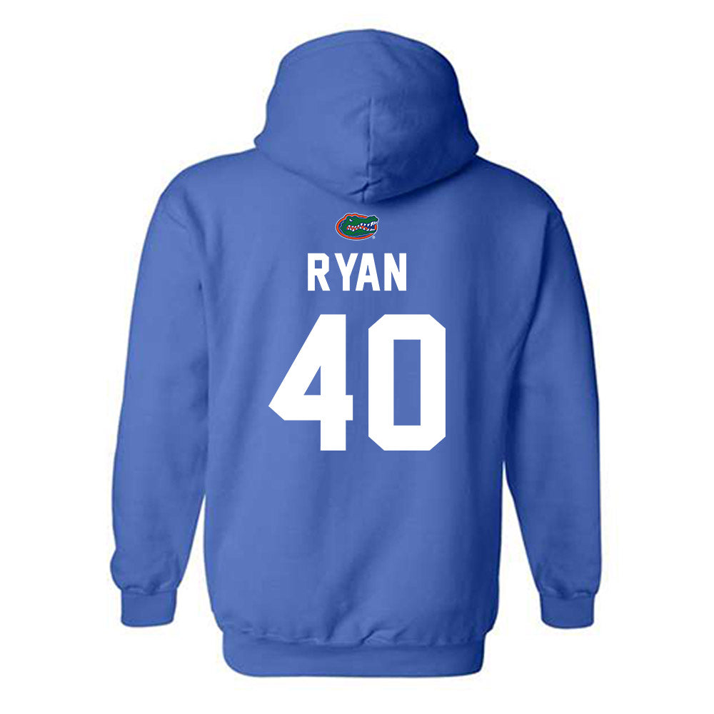 Florida - NCAA Women's Lacrosse : Colleen Ryan - Replica Shersey Hooded Sweatshirt-1