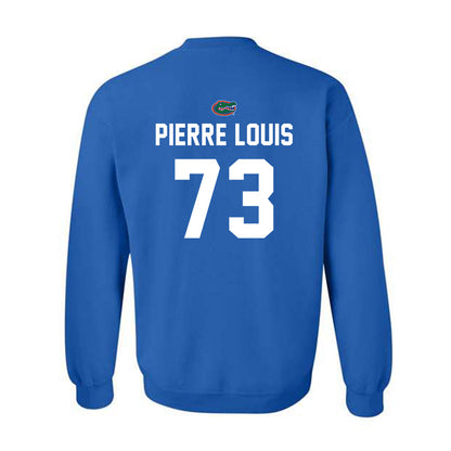 Florida - NCAA Football : Daniel Pierre Louis - Replica Shersey Crewneck Sweatshirt-1