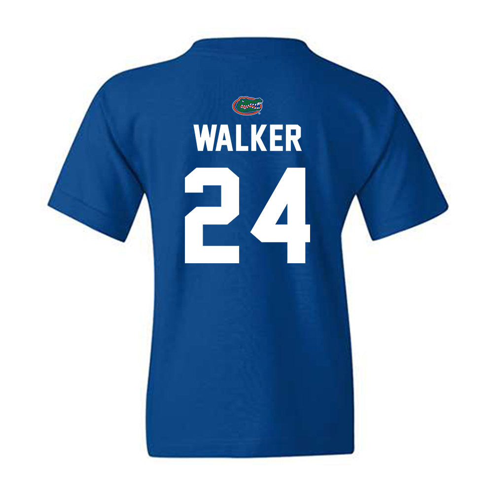 Florida - NCAA Softball : Madison Walker - Replica Shersey Youth T-Shirt-1