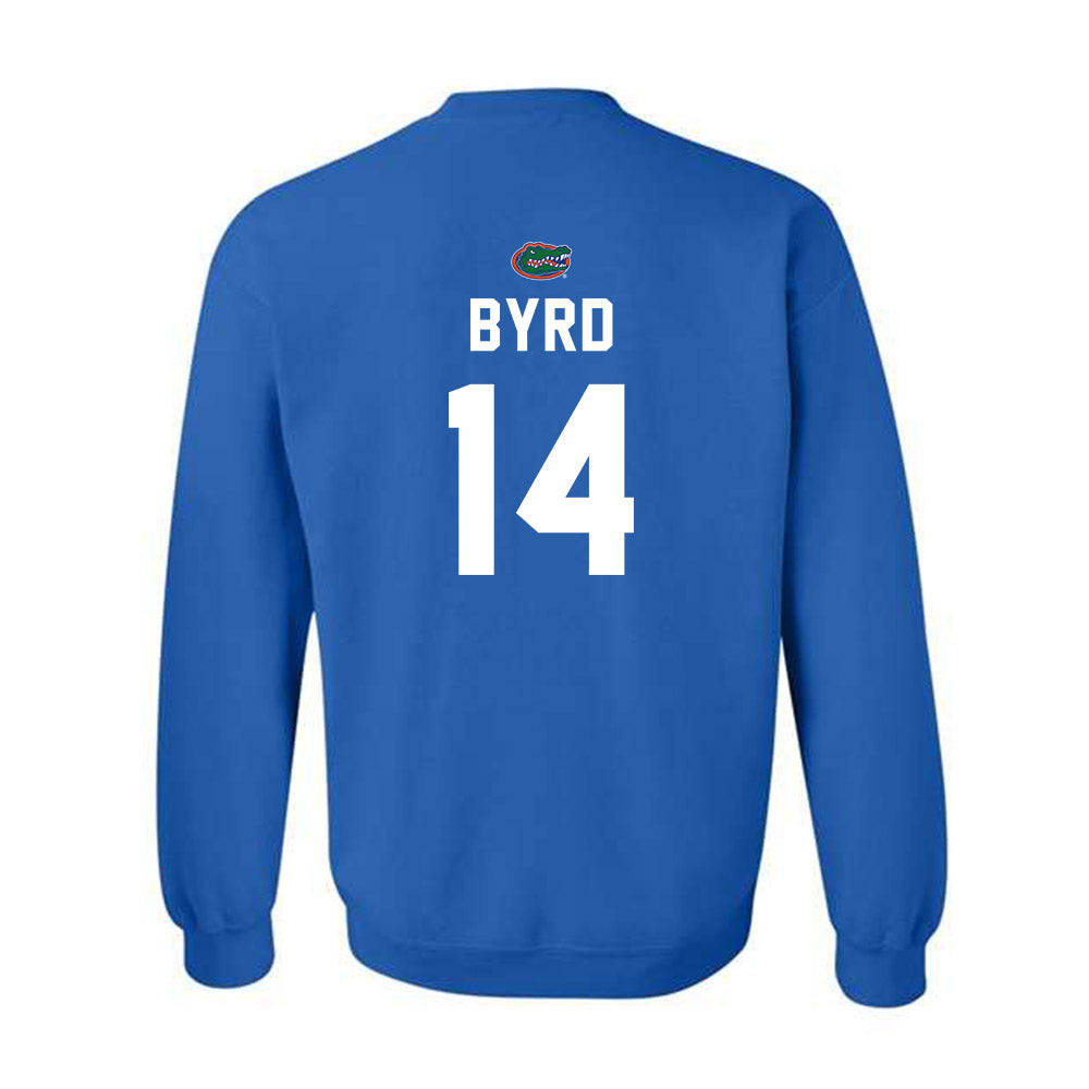 Florida - NCAA Women's Volleyball : Jordyn Byrd - Replica Shersey Crewneck Sweatshirt-1
