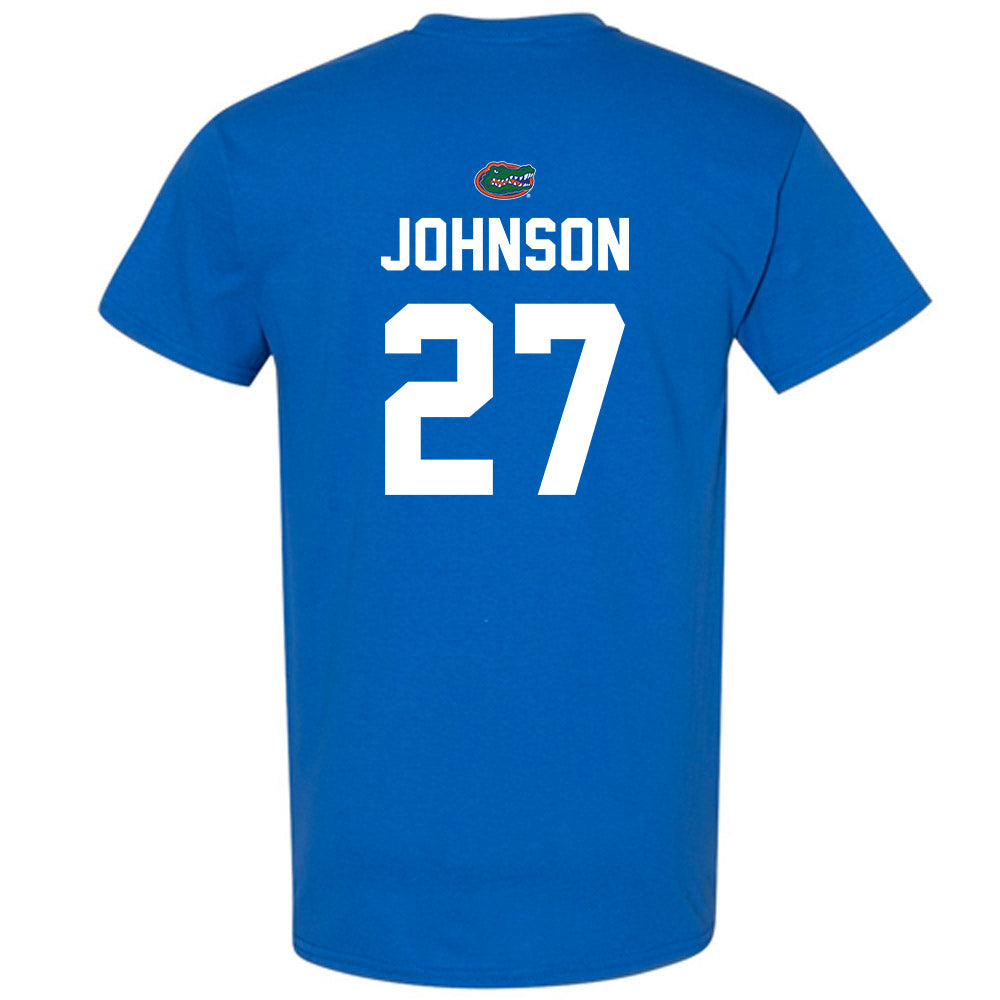 Florida - NCAA Football : Dijon Johnson - Replica Shersey T-Shirt-1