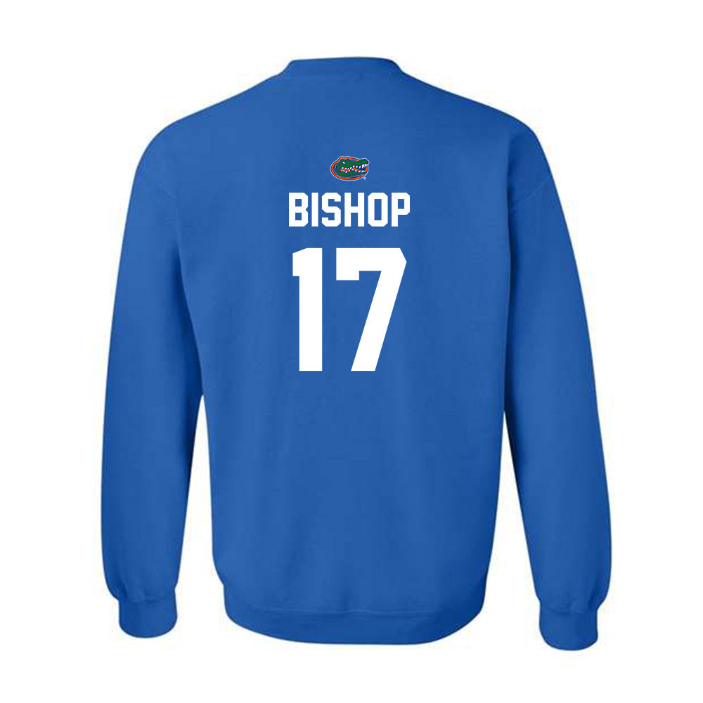 Florida - NCAA Women's Lacrosse : Cali Bishop - Replica Shersey Crewneck Sweatshirt