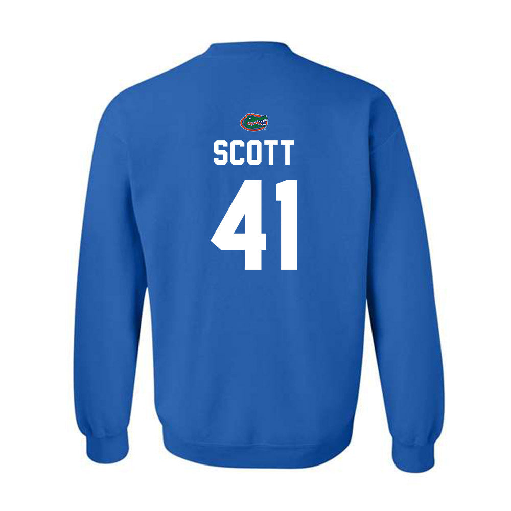 Florida - NCAA Football : Winfield Scott - Replica Shersey Crewneck Sweatshirt-1