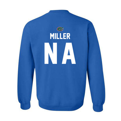 Florida - NCAA Men's Track & Field : Emerson Miller - Replica Shersey Crewneck Sweatshirt-1