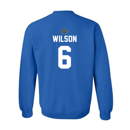 Florida - NCAA Football : Dallas Wilson - Replica Shersey Crewneck Sweatshirt-1