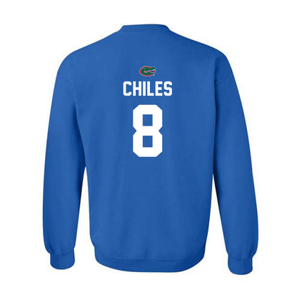 Florida - NCAA Football : Aaron Chiles - Replica Shersey Crewneck Sweatshirt-1
