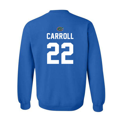 Florida - NCAA Women's Lacrosse : Madison Carroll - Replica Shersey Crewneck Sweatshirt-1