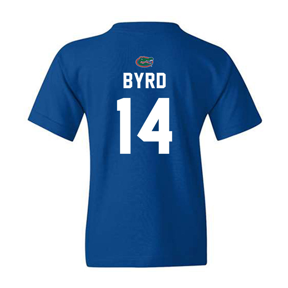 Florida - NCAA Women's Volleyball : Jordyn Byrd - Replica Shersey Youth T-Shirt-1