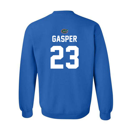 Florida - NCAA Football : Chad Gasper - Replica Shersey Crewneck Sweatshirt-1