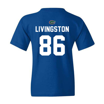 Florida - NCAA Football : Tony Livingston - Replica Shersey Youth T-Shirt