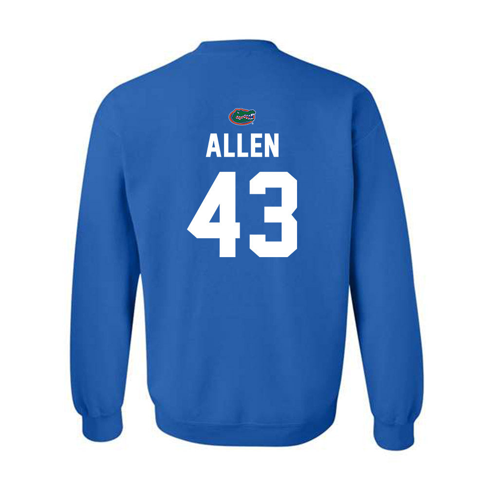 Florida - NCAA Football : Alfonzo Allen - Replica Shersey Crewneck Sweatshirt-1