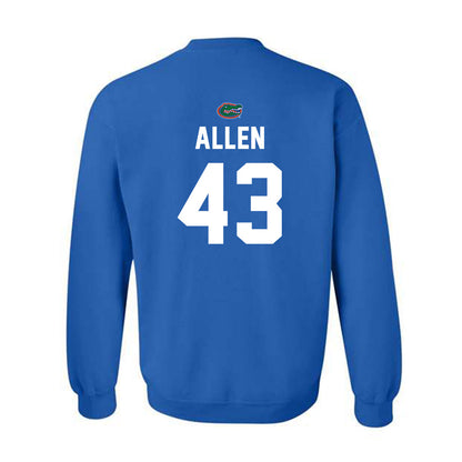 Florida - NCAA Football : Alfonzo Allen - Replica Shersey Crewneck Sweatshirt-1